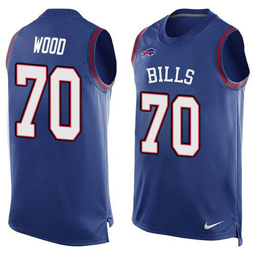 Eric Wood Buffalo Bills royal Limited jersey