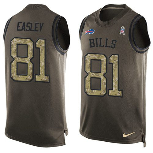 Marcus Easley Buffalo Bills green Salute To Service jersey