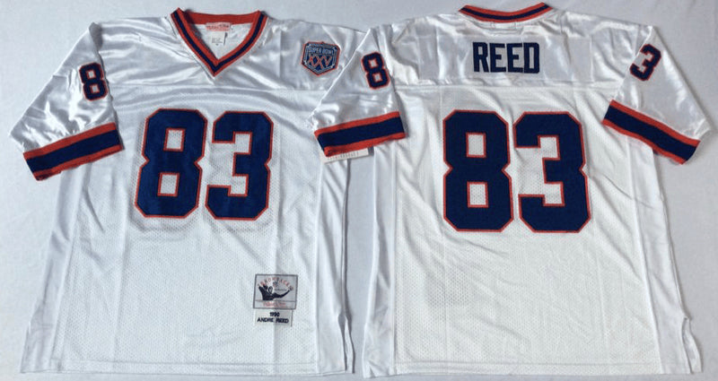 Andre Reed Buffalo Bills white Throwback jersey