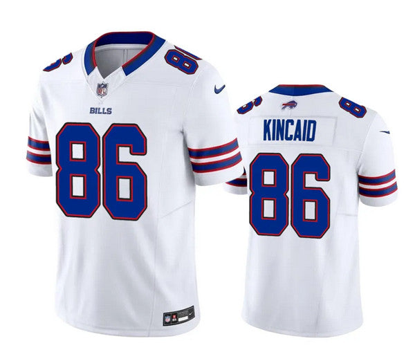 Dalton Kincaid Buffalo Bills white Vapor jersey