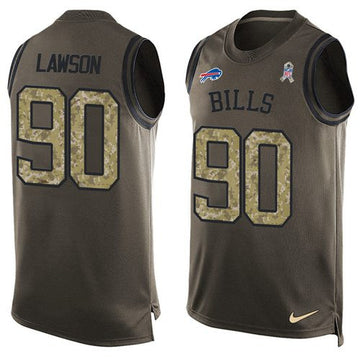 Shaq Lawson Buffalo Bills green Salute To Service jersey