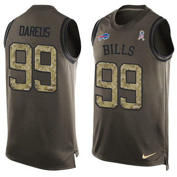 Marcell Dareus Buffalo Bills green Salute To Service jersey