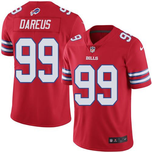 Marcell Dareus Buffalo Bills red Elite jersey