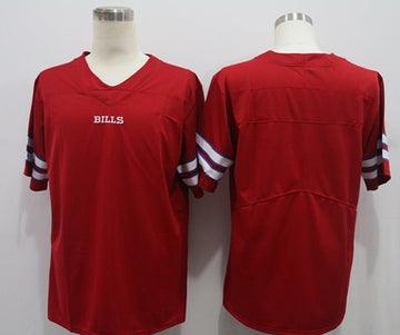 Custom Buffalo Bills red Untouchable jersey