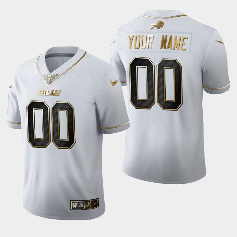 Custom Buffalo Bills white Untouchable jersey