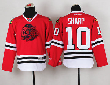 Sharp Chicago Blackhawks red jersey