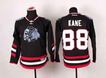 Kane Chicago Blackhawks black jersey