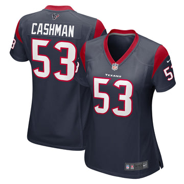 Blake Cashman Houston Texans navy Game jersey