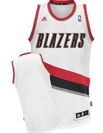 Custom Portland Trail Blazers white jersey