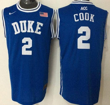 Quinn Cook Duke Blue Devils blue jersey
