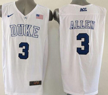 Grayson Allen Duke Blue Devils white Elite jersey