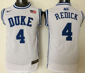 J.J. Redick Duke Blue Devils white jersey