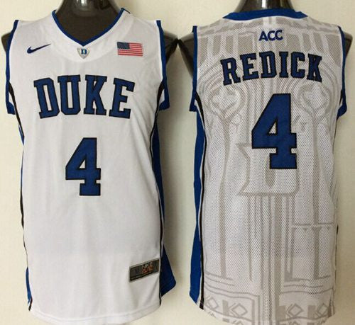 J.J. Redick Duke Blue Devils white jersey