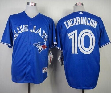 Edwin Encarnacion Toronto Blue Jays blue Alternate jersey