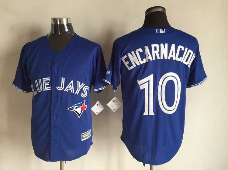 Edwin Encarnacion Toronto Blue Jays blue jersey