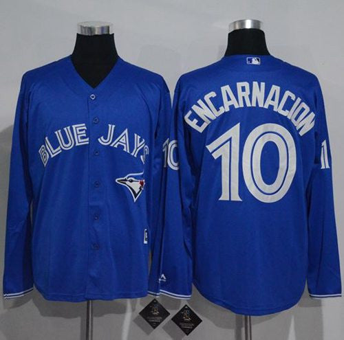 Edwin Encarnacion Toronto Blue Jays blue jersey