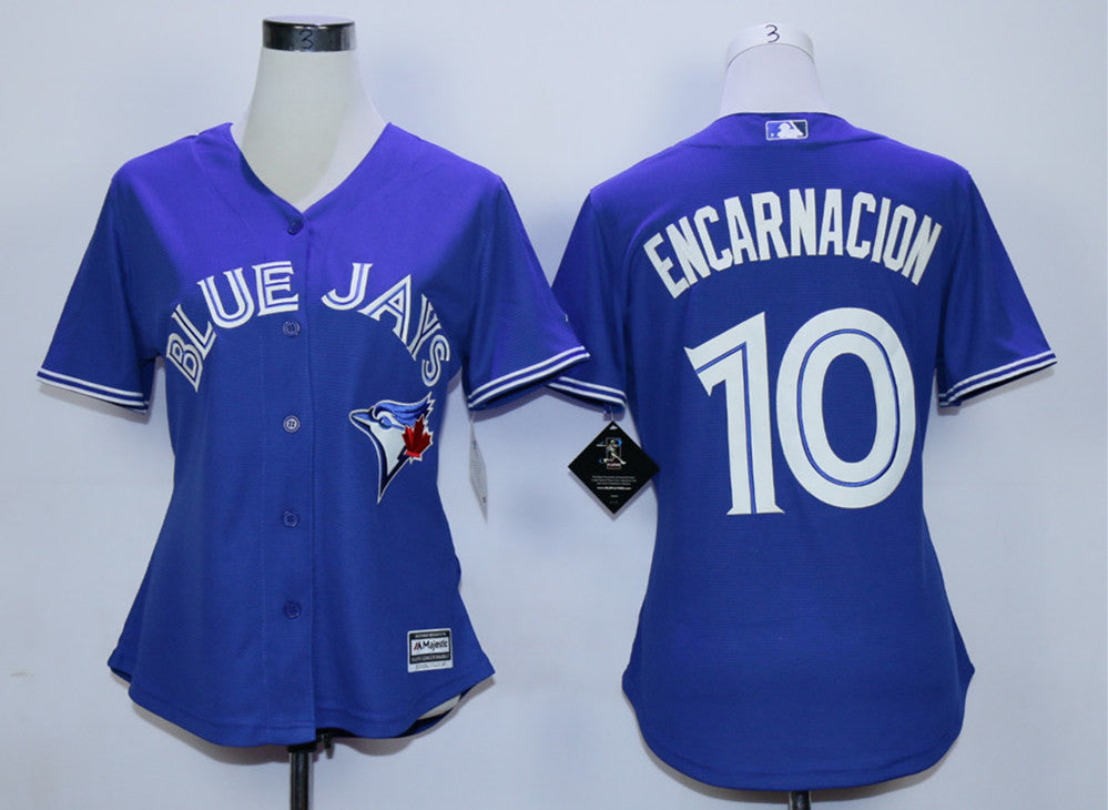 Edwin Encarnacion Toronto Blue Jays blue jersey