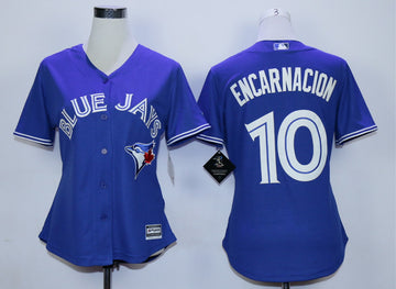 Edwin Encarnacion Toronto Blue Jays blue jersey