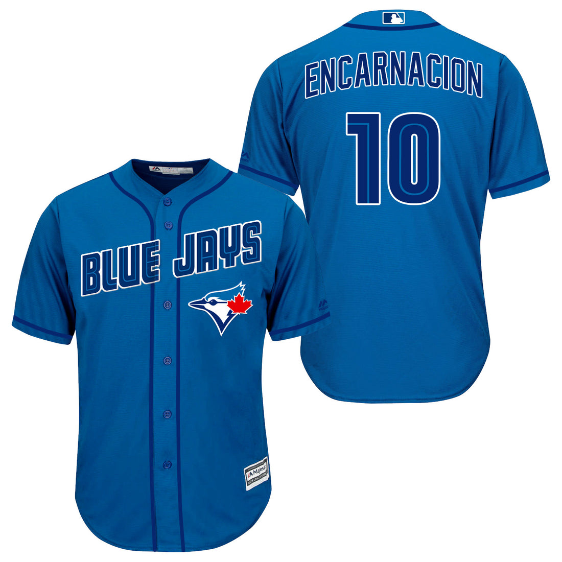 Edwin Encarnacion Toronto Blue Jays blue jersey