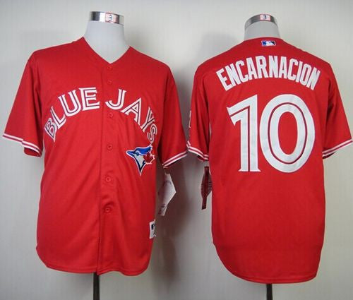 Edwin Encarnacion Toronto Blue Jays red jersey