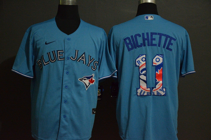 Bo Bichette Toronto Blue Jays blue Fashion jersey