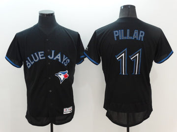 Kevin Pillar Toronto Blue Jays black Fashion jersey