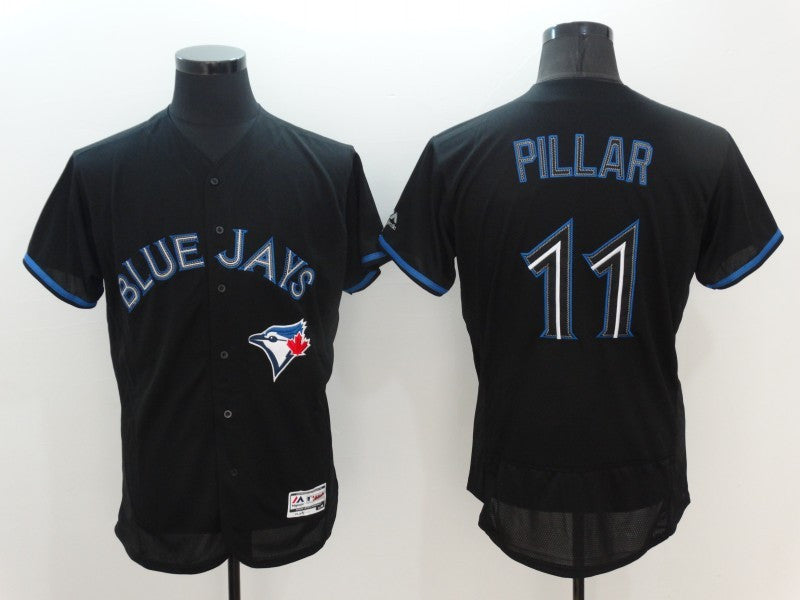 Kevin Pillar Toronto Blue Jays black Fashion jersey