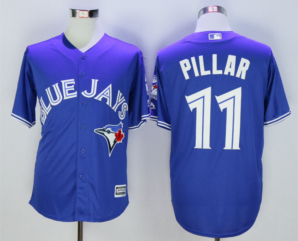 Kevin Pillar Toronto Blue Jays blue jersey