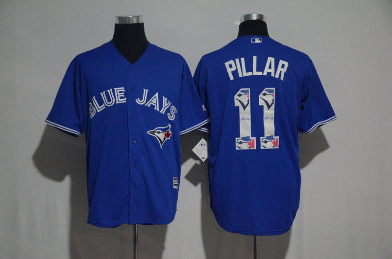 Kevin Pillar Toronto Blue Jays blue jersey