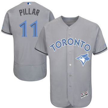 Kevin Pillar Toronto Blue Jays gray jersey