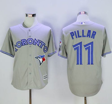 Kevin Pillar Toronto Blue Jays grey jersey