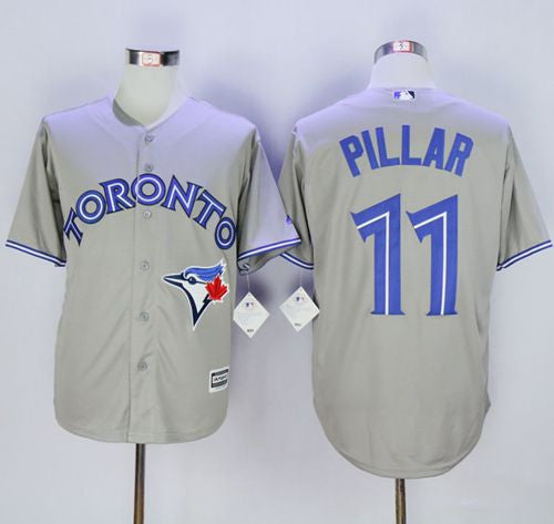 Kevin Pillar Toronto Blue Jays grey jersey