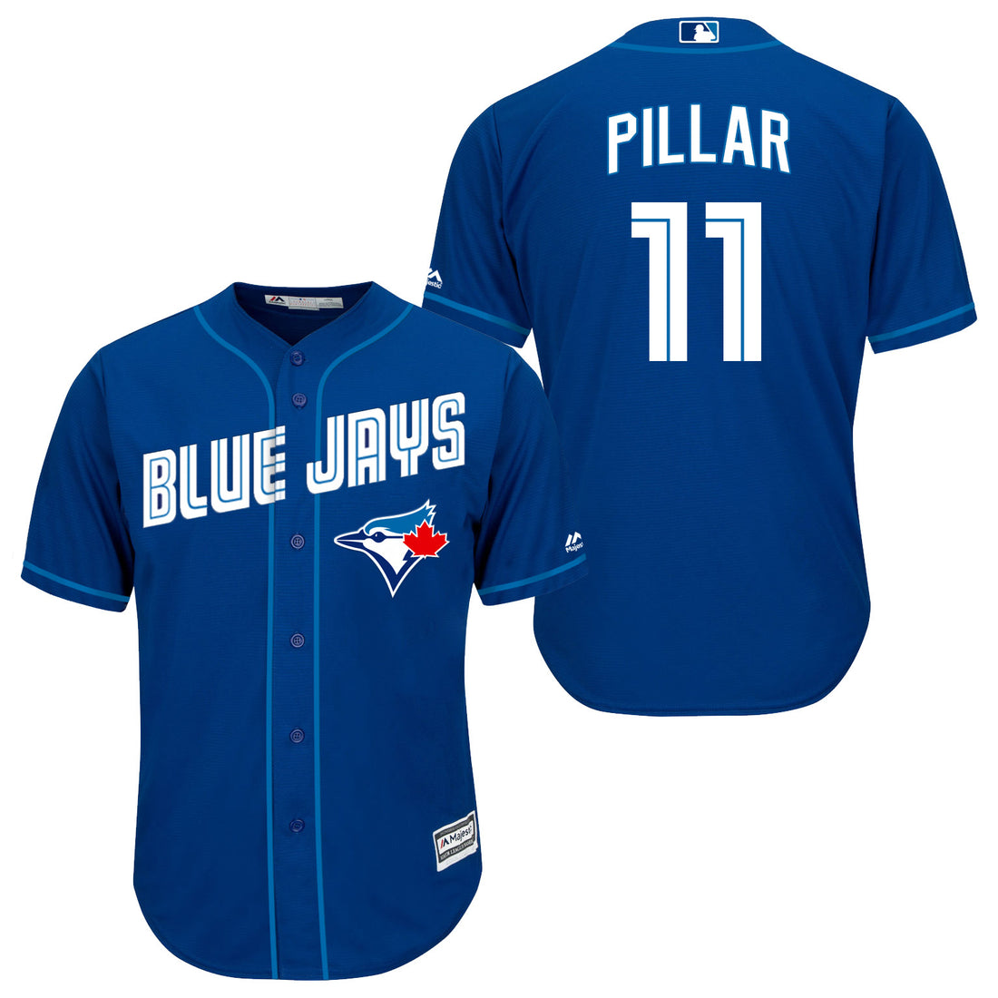 Kevin Pillar Toronto Blue Jays navy jersey