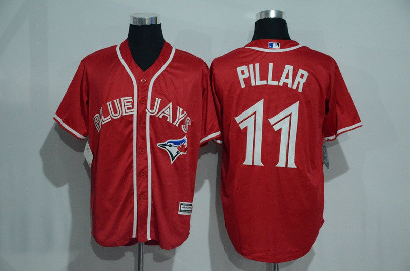 Kevin Pillar Toronto Blue Jays red Alternate jersey