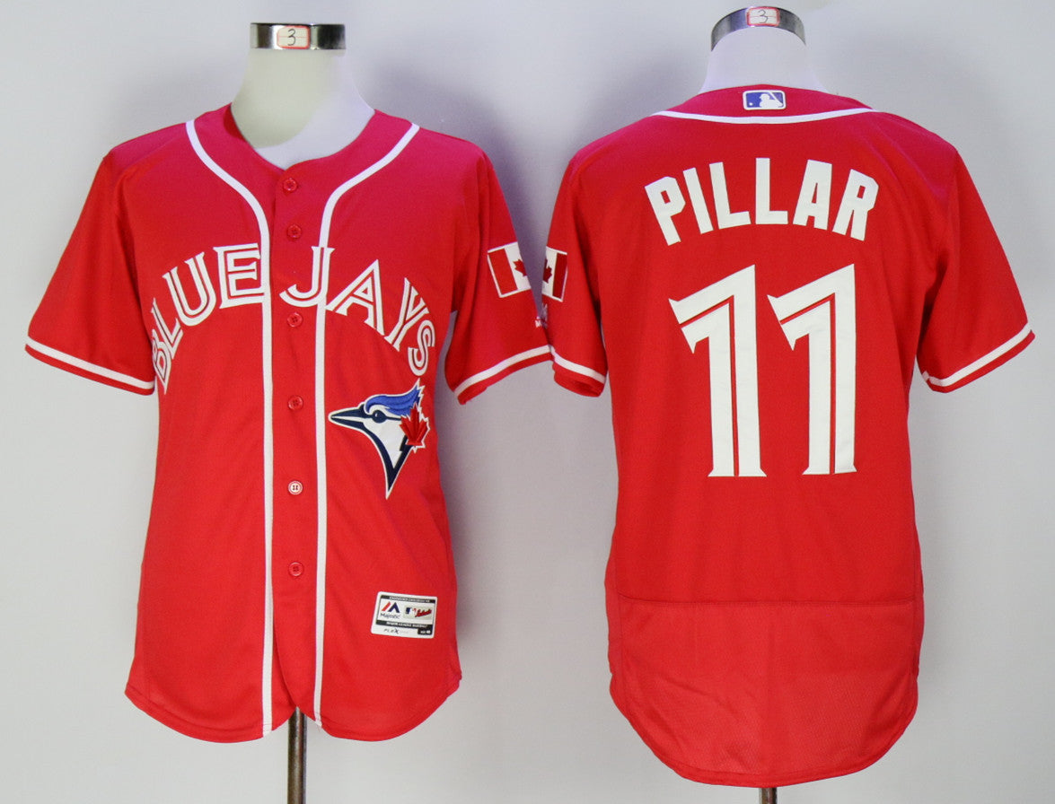 Kevin Pillar Toronto Blue Jays red Alternate jersey