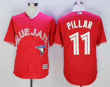 Kevin Pillar Toronto Blue Jays red jersey