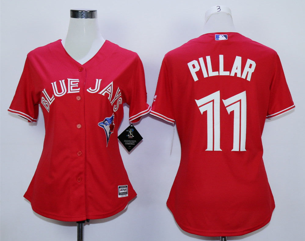 Kevin Pillar Toronto Blue Jays red jersey