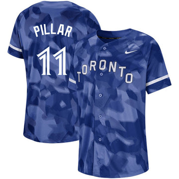 Kevin Pillar Toronto Blue Jays royal Fashion jersey