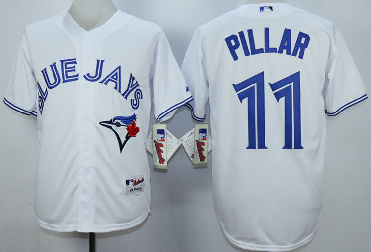 Kevin Pillar Toronto Blue Jays white jersey