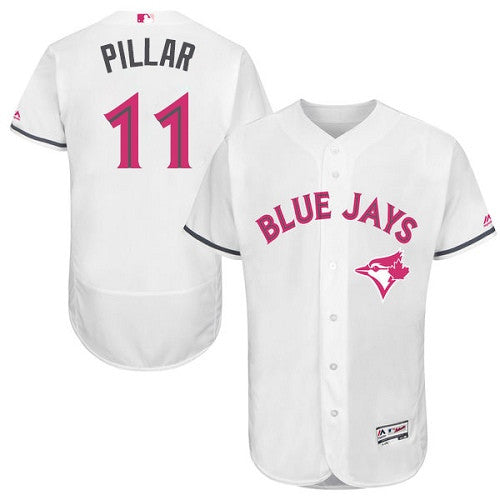 Kevin Pillar Toronto Blue Jays white jersey
