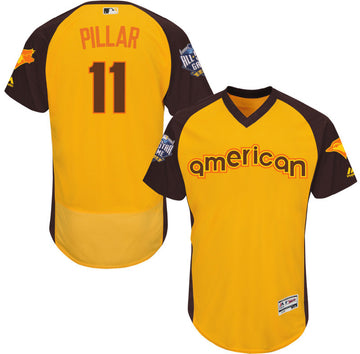 Kevin Pillar Toronto Blue Jays yellow All-Star jersey