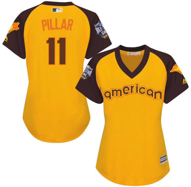 Kevin Pillar Toronto Blue Jays yellow All-Star jersey