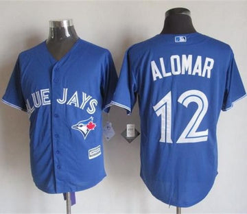 Roberto Alomar Toronto Blue Jays blue jersey