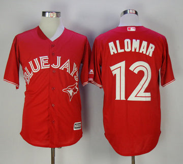 Roberto Alomar Toronto Blue Jays red jersey