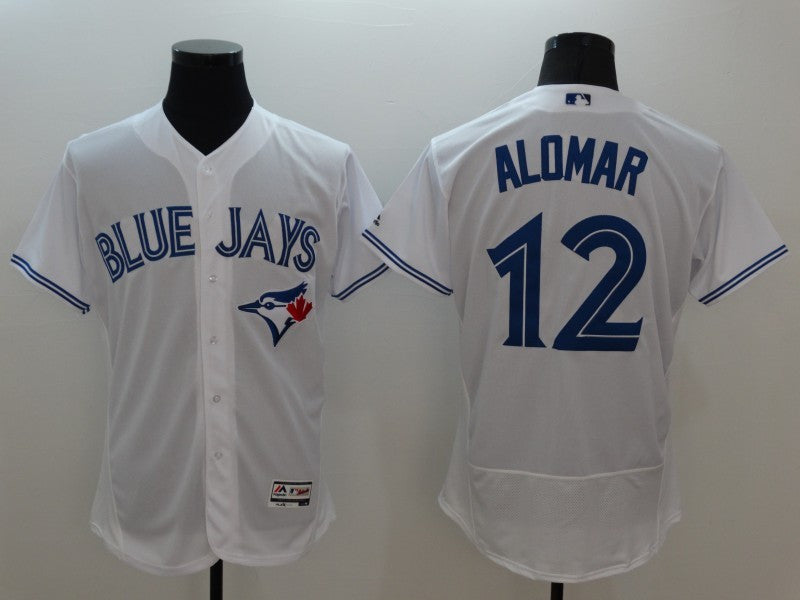 Roberto Alomar Toronto Blue Jays white jersey