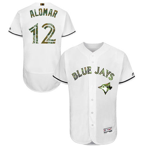 Roberto Alomar Toronto Blue Jays white jersey