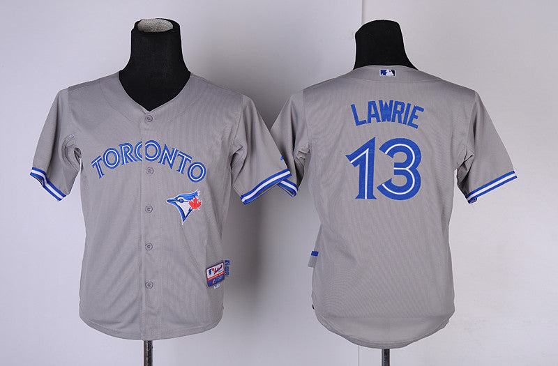 Lawrie Toronto Blue Jays grey jersey