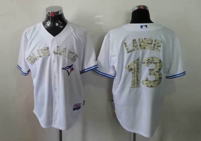 Lawrie White Toronto Blue Jays camo Camo jersey