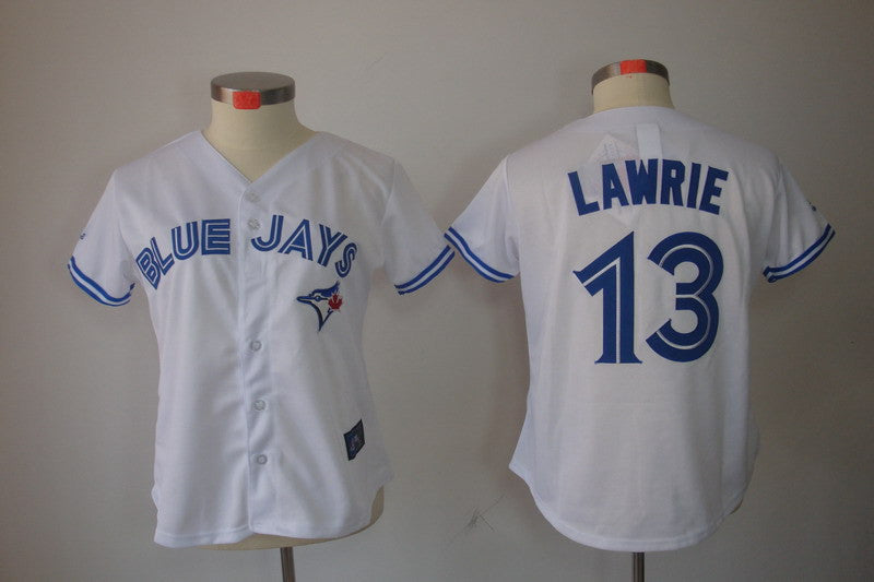 Lawrie Toronto Blue Jays white jersey