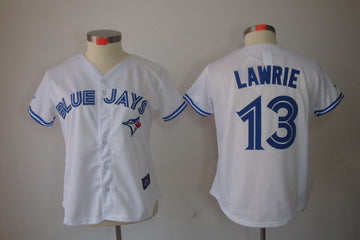Lawrie Toronto Blue Jays white jersey